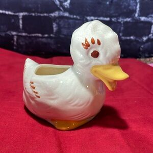 Vintage duck planter